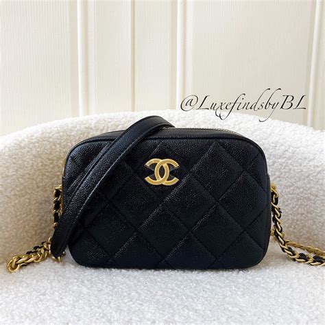 chanel melody price|Chanel 2022 Caviar Chain Melody Camera Bag .